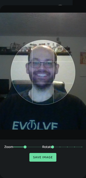 Screenshot: Set Your Profile Picture