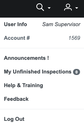 Screenshot: User Information