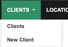 Screenshot: How to Create a Client Record