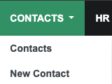 Screenshot: How to Create a Contact Record