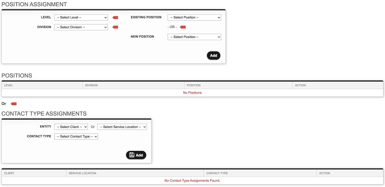 Screenshot: How to Create a Contact Record