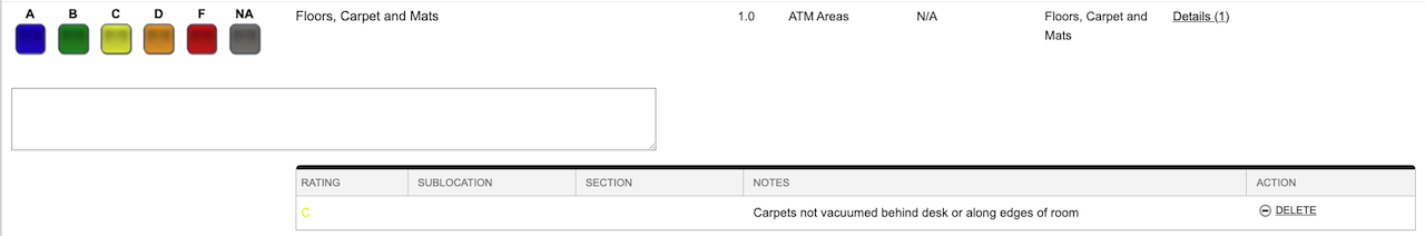 Screenshot: Services
