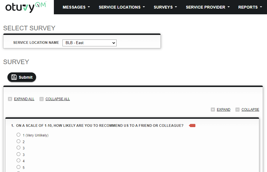 Screenshot: View Under