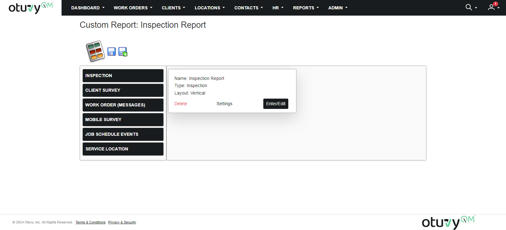 Screenshot: Report Writer Article