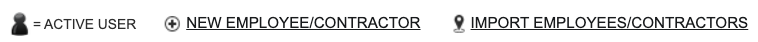 Screenshot: How to Create an Employee/Contractor Record