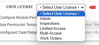 Screenshot: Activating a New Employee's User Info