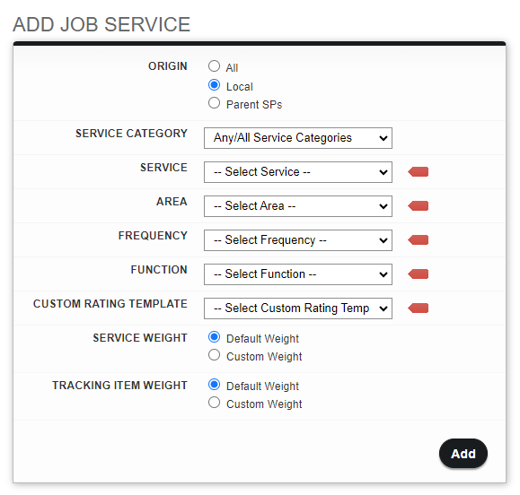 Screenshot: Create a Job Template from an Existing Template