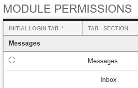 Screenshot: Contact View Default