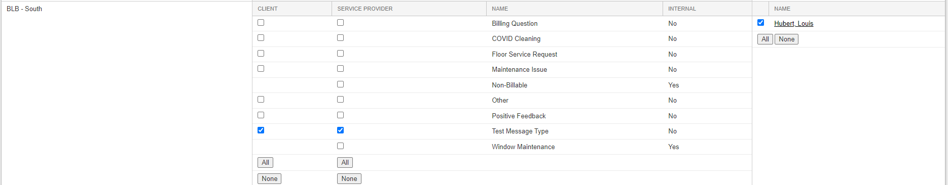 Screenshot: Enabling External Email Settings