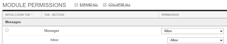 Screenshot: Creating Applicable Users