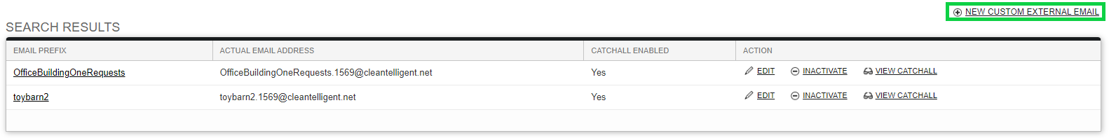 Screenshot: Creating a Custom Email Address