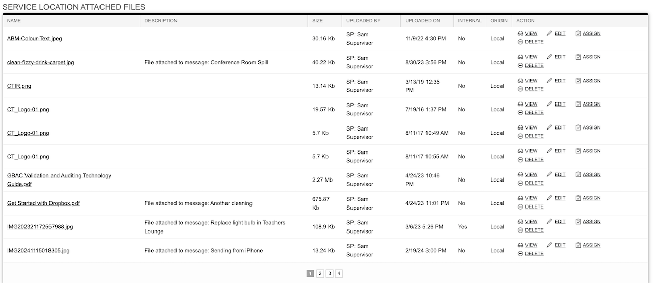 Screenshot: Results