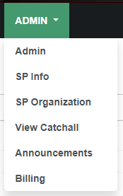 Screenshot: Where do you find SP Info?