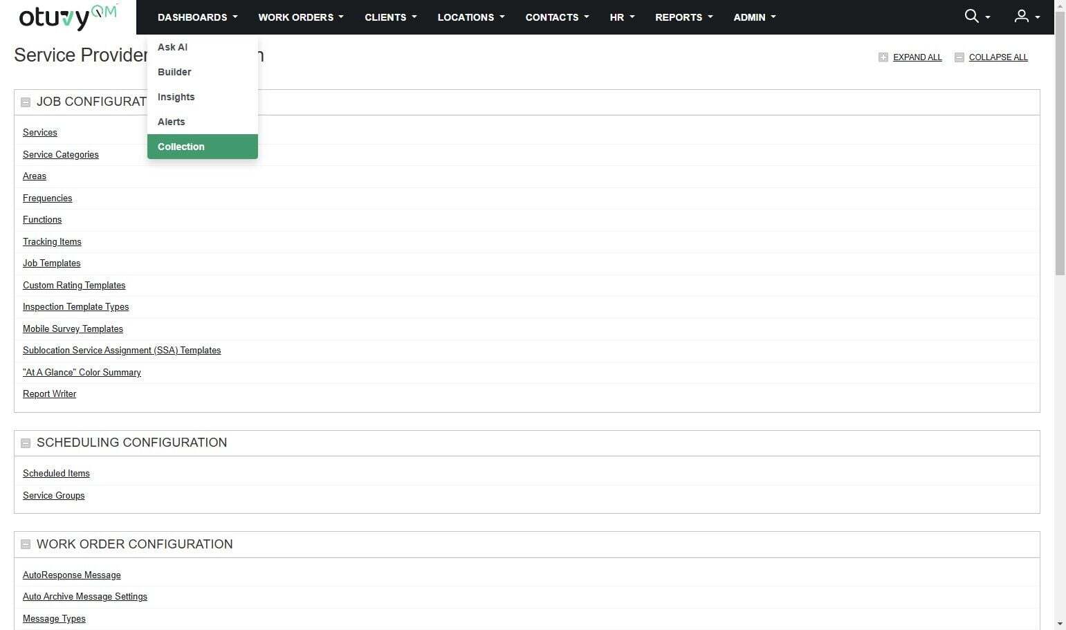 Screenshot: Creating a New Dashboard