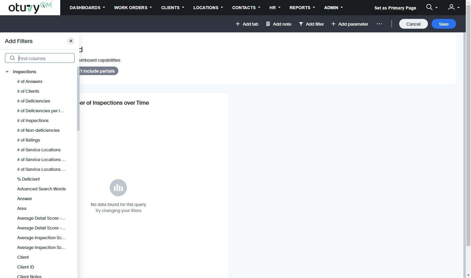 Screenshot: Pin a Dashlet