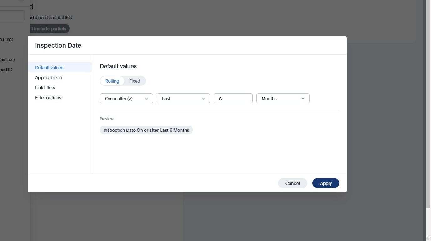 Screenshot: Pin a Dashlet
