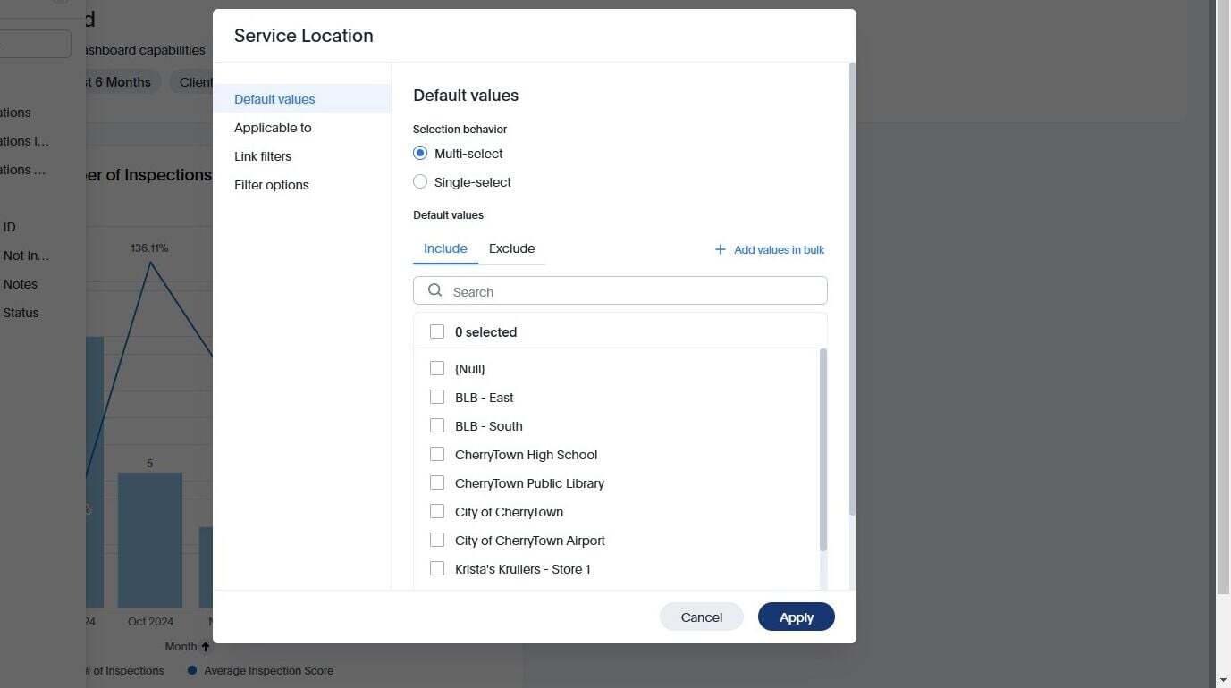 Screenshot: Pin a Dashlet