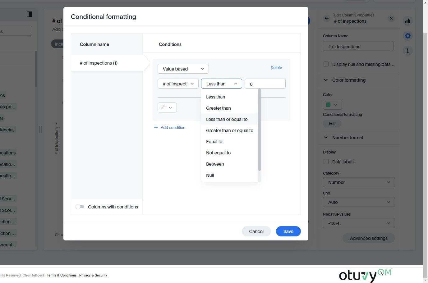 Screenshot: Create a Dashlet