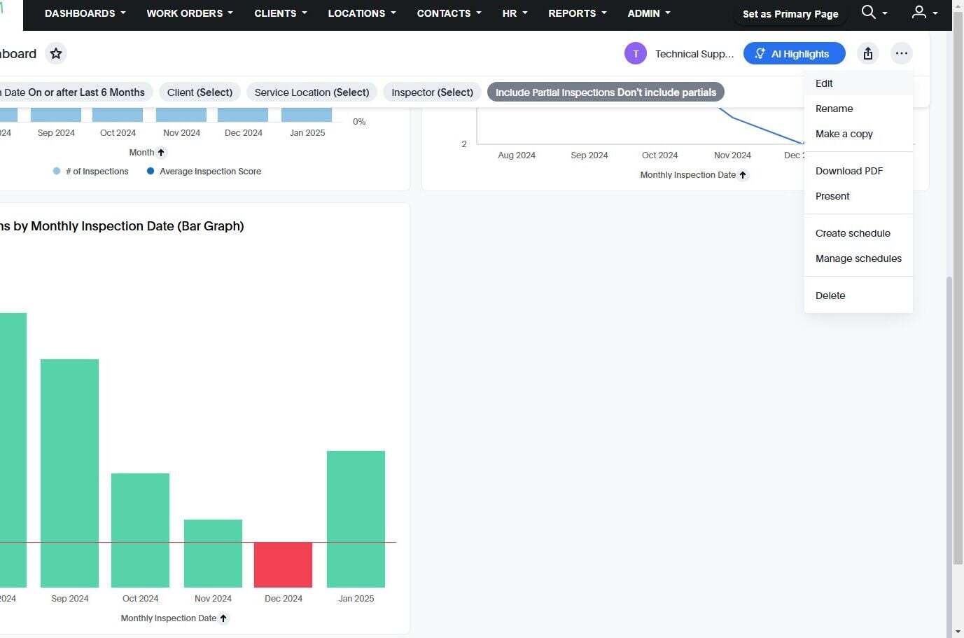 Screenshot: Resize and Reposition Dashlets