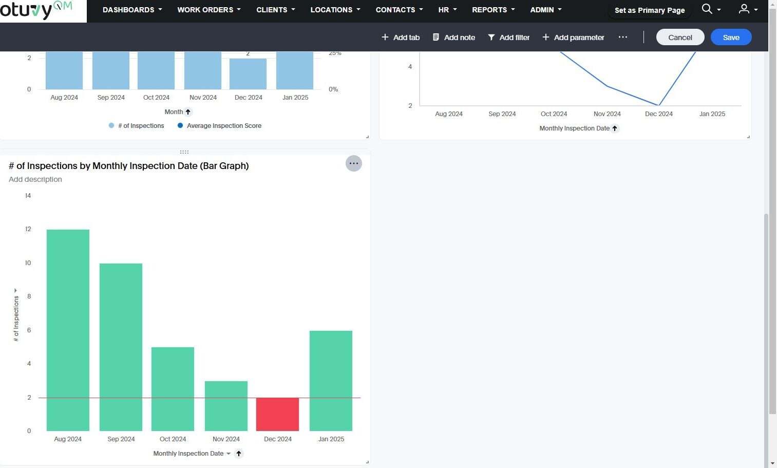 Screenshot: Resize and Reposition Dashlets