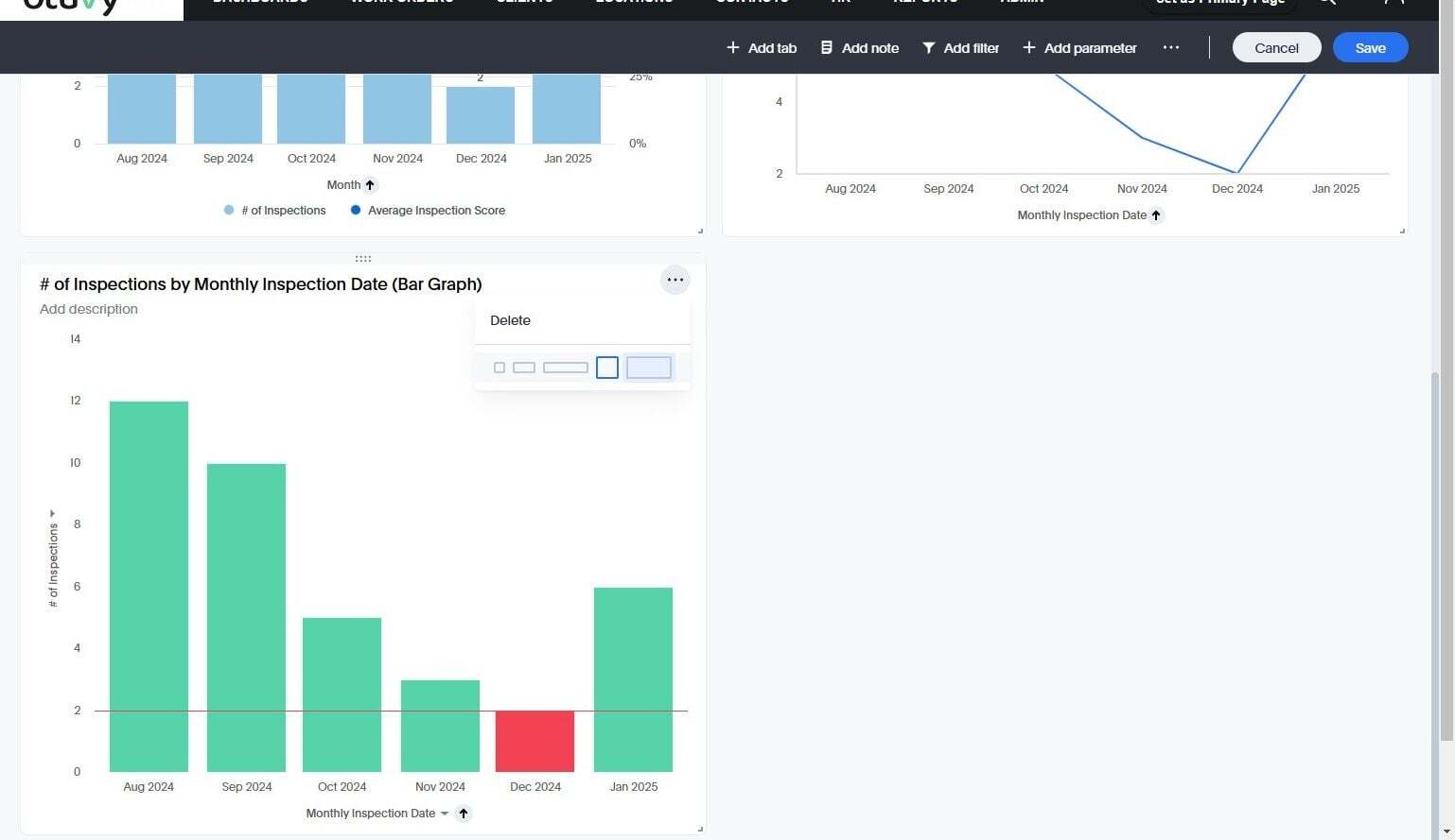 Screenshot: Resize and Reposition Dashlets