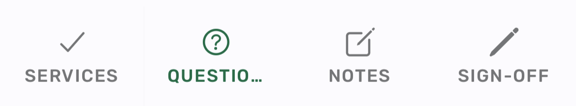 Screenshot: Understand the Inspection Tabs